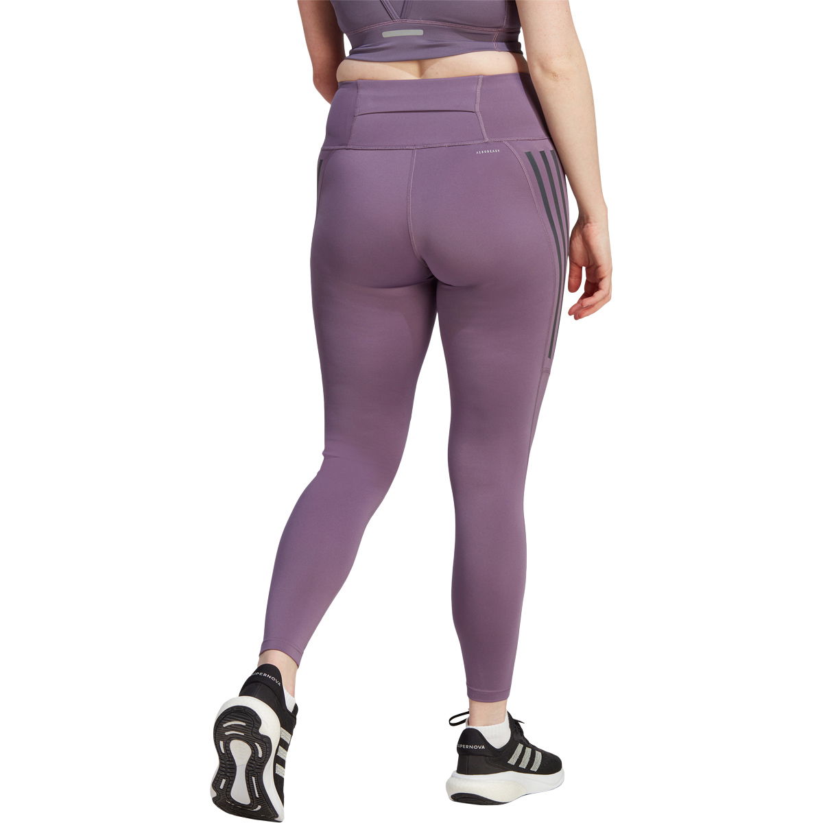 adidas Daily Run 3-Stripes 7/8 Løbetights Dame