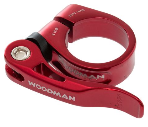 Collier de Selle WOODMAN DEATHGRIP QR avec Levier Rouge