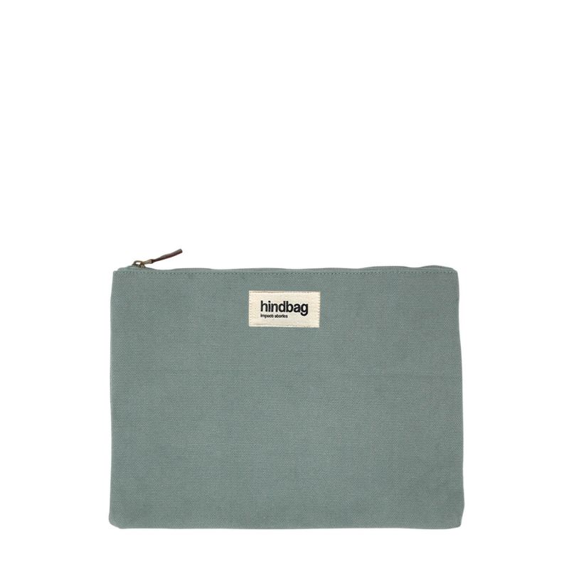 Pochette Ema 25 cm Sauge