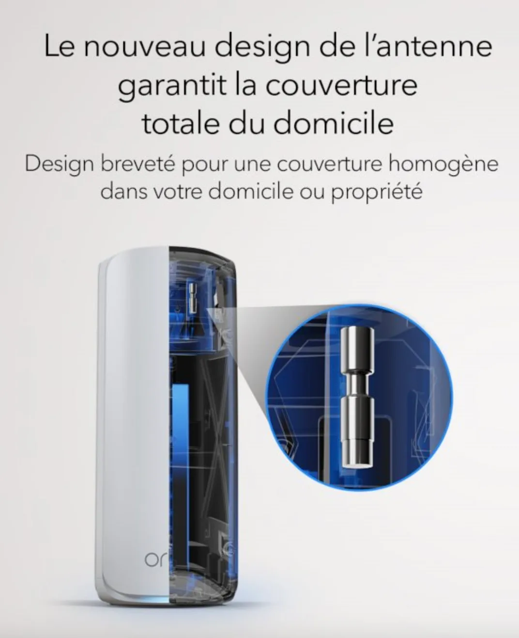 Netgear Orbi Série 770 RBE773-100EUS (1 routeur   2 satellites) Routeurs WiFi