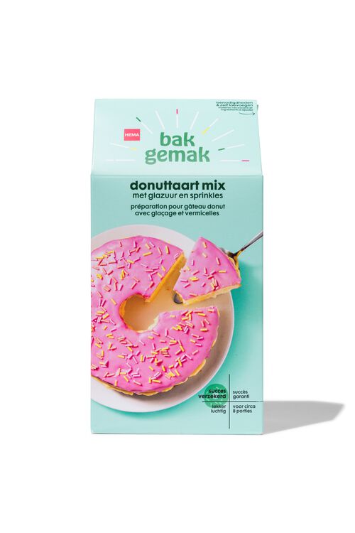 préparation pour gâteau donut