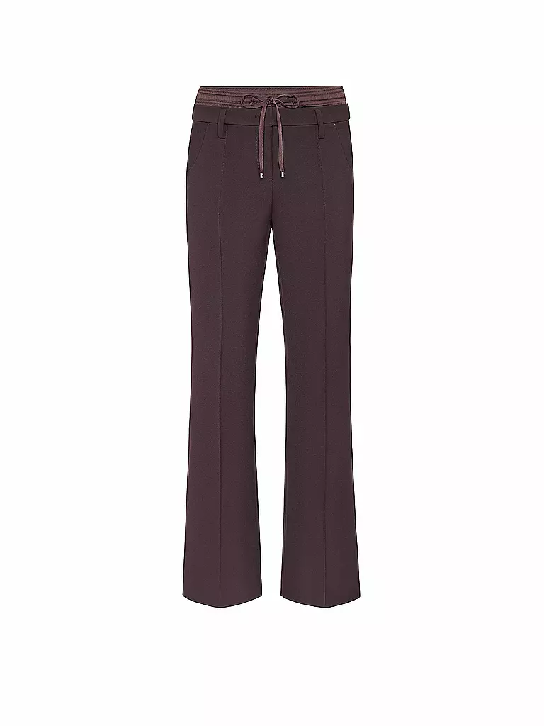 CAMBIO Marlenehose FAWN dunkelrot