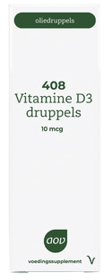 AOV 408 Vitamine D3 Druppels 25ML