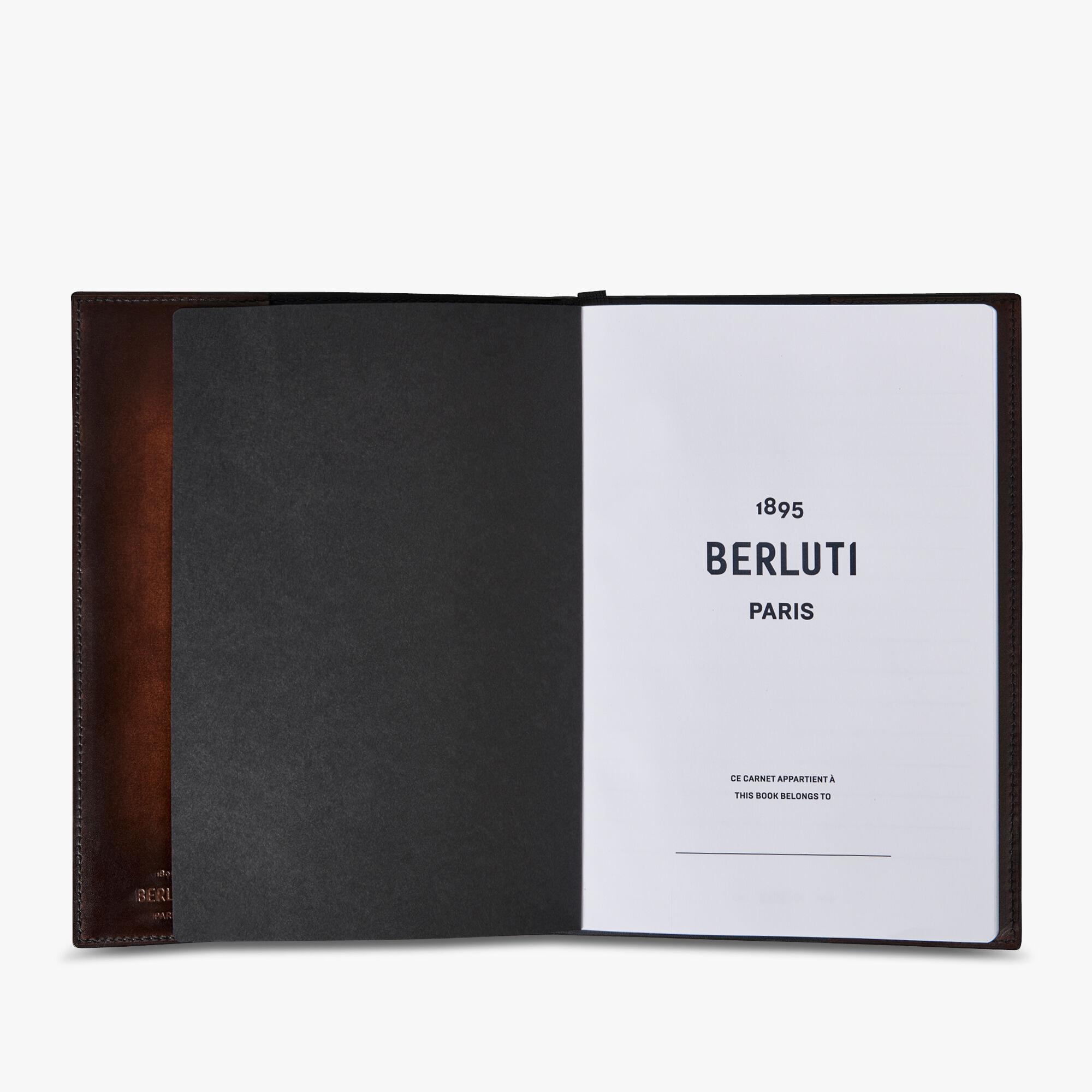 Couverture d'Agenda A5 en Cuir Venezia Scritto