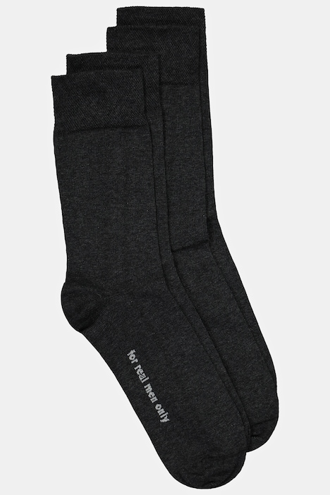 Socken, 2er-Pack, Komfort-Bündchen
