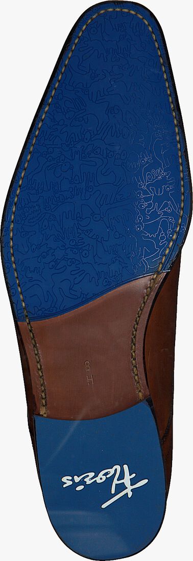 FLORIS VAN BOMMEL cognac floris van bommel nette schoenen 14370