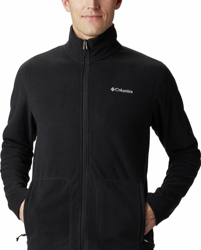 Vest Columbia Men Fast Trek Light Full Zip Fleece Black-L