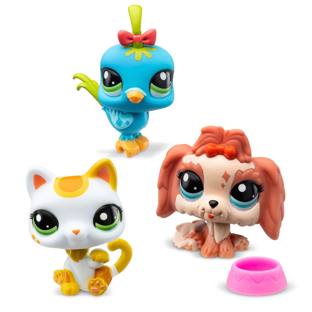 Littlest Pet Shop Haustier-Trio-Tube-Sortiment