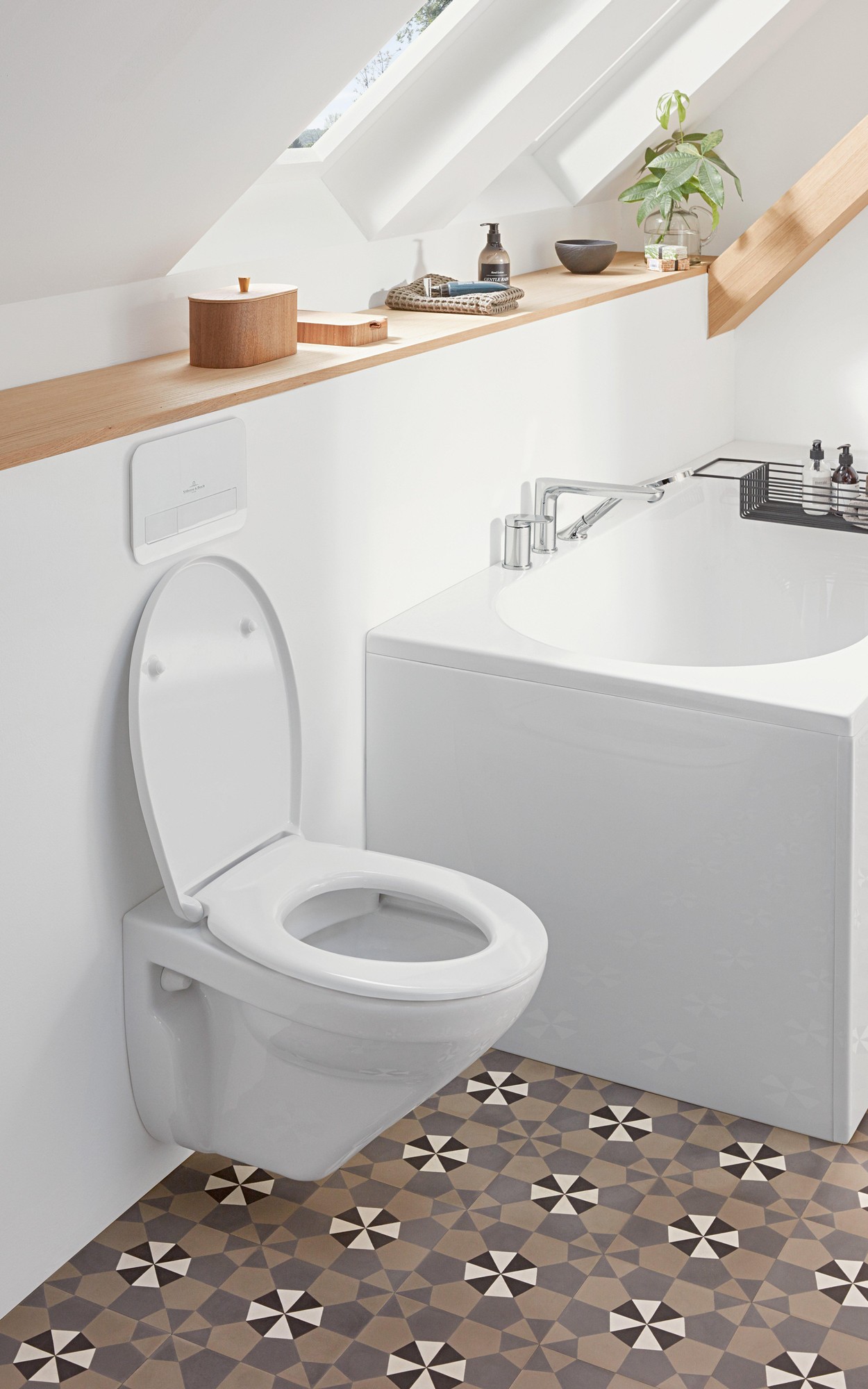 Villeroy & Boch O.novo hangend randloos toilet wit glans