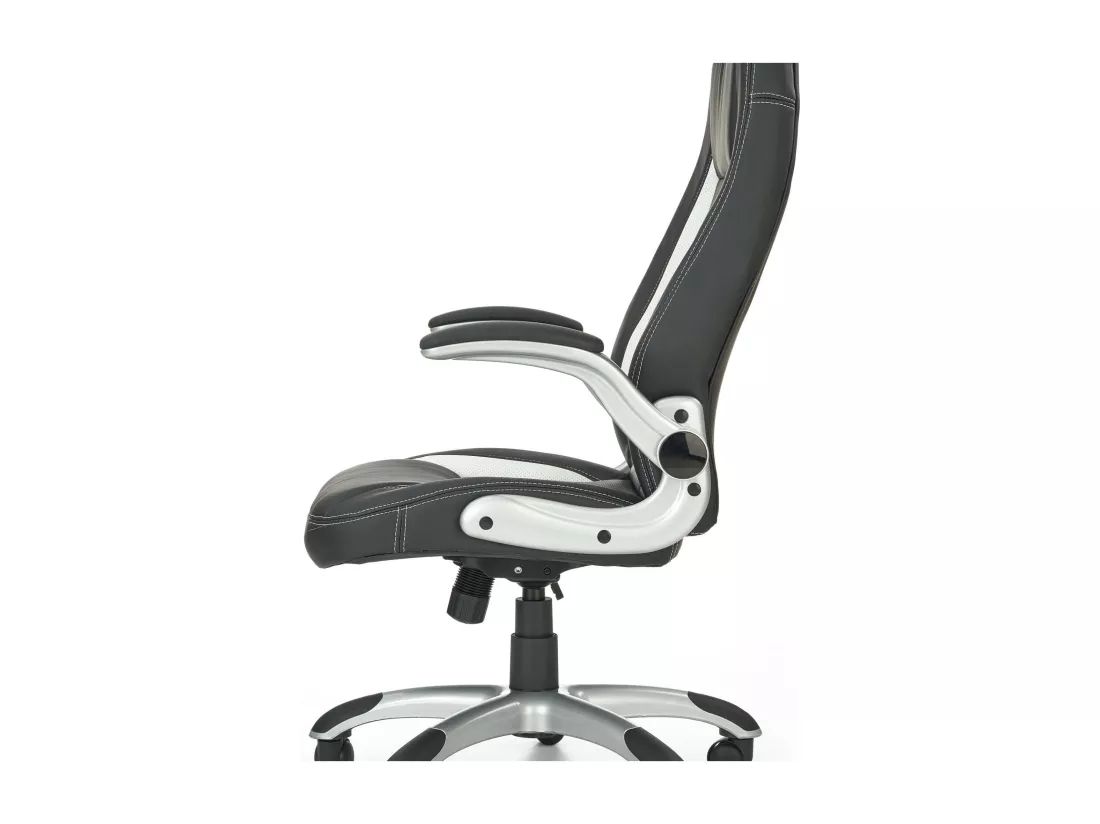 Fauteuil de bureau noir et blanc Carbone
