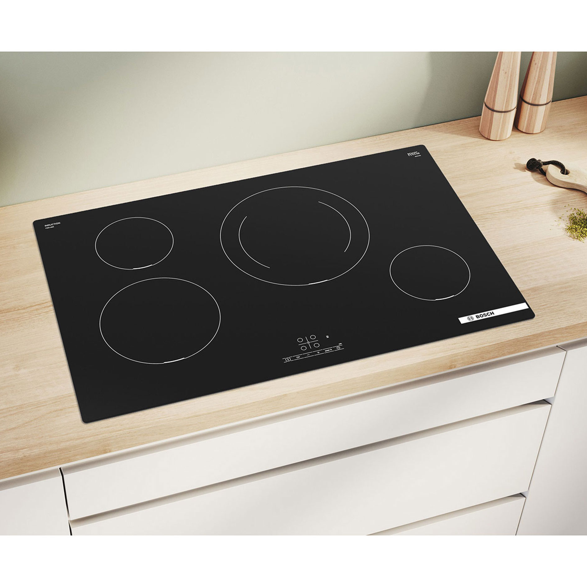 BOSCH Einbau-Induktionskochfeld PIE811BB5E - rahmenlos