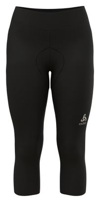 Cuissard 3/4 sans bretelles Odlo Essentials Femme Noir