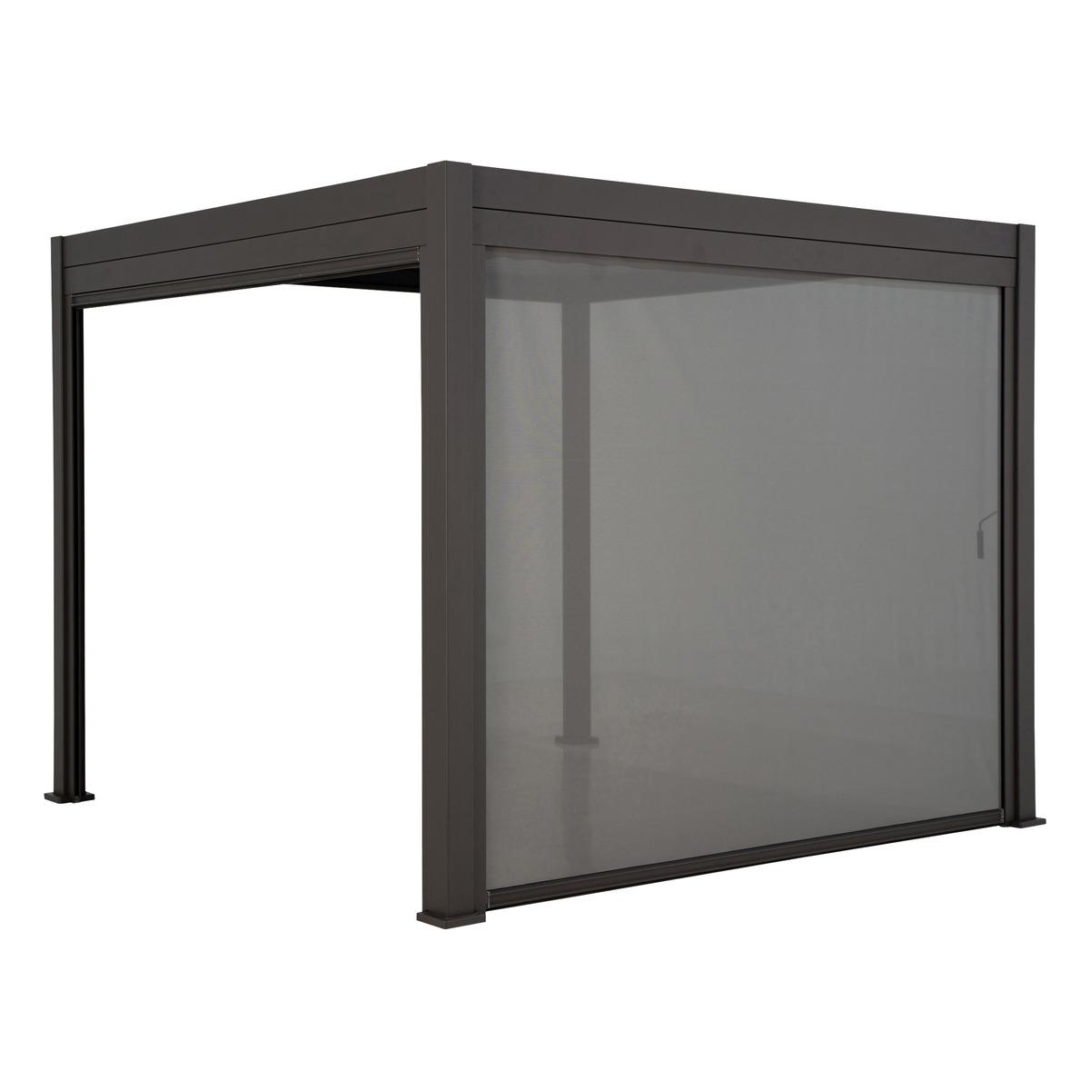 STORE 4M PERGOLA EVORA GRAPHITE