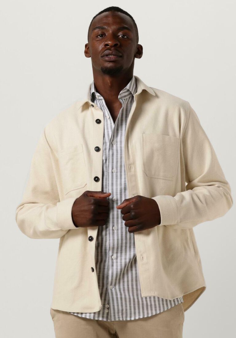 PORTO MILANO zand porto milano overshirt lissabon