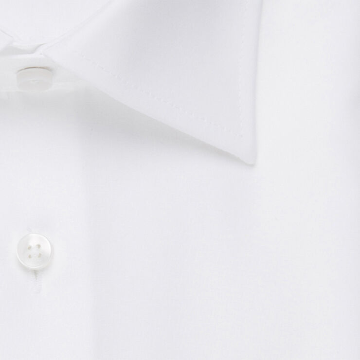 Seidensticker Business Shirt Regular Short sleeve Kent-Collar Uni White