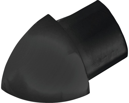 Buitenhoekstuk Durondell aluminium mat zwart Y 2 stuks