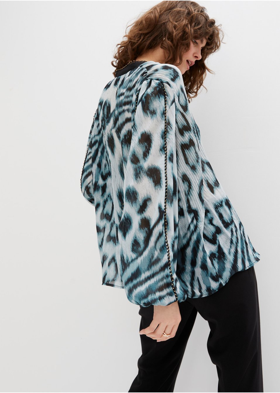 Blouse en georgette