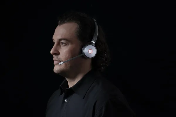 Yealink WH62 Mono - Til Microsoft Teams - headset - på øret - DECT - trådløs - Certified for Microsoft Teams