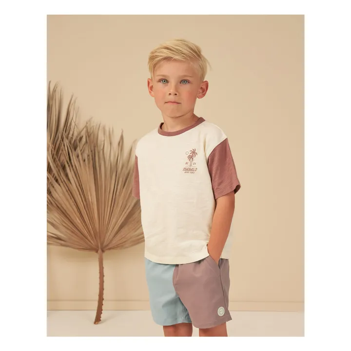 Rylee + Cru T-Shirt Mahalo | Ivoire