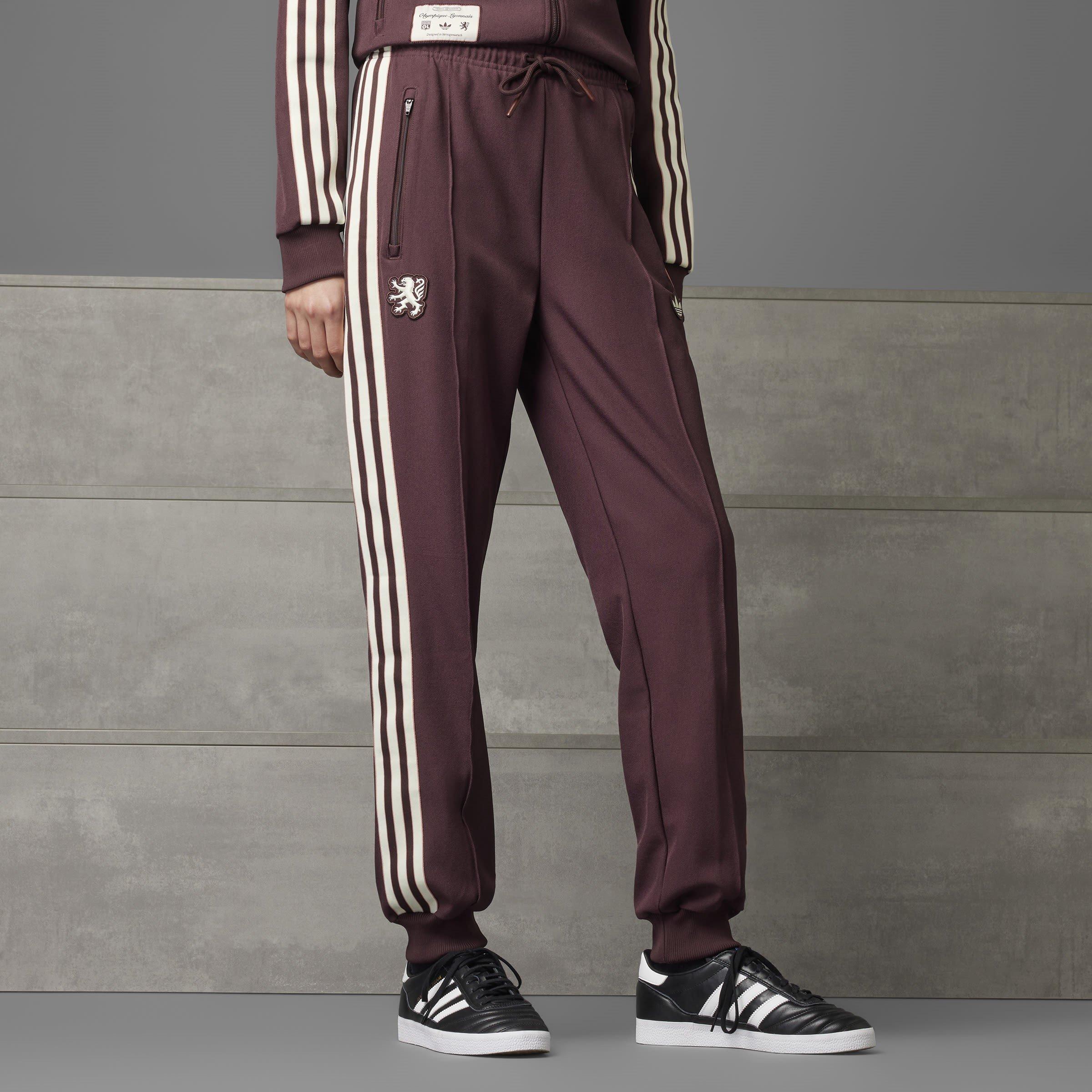 adidas Olympique Lyonnais Terrace 2024 2025 Icons Tracksuit Bottoms Womens