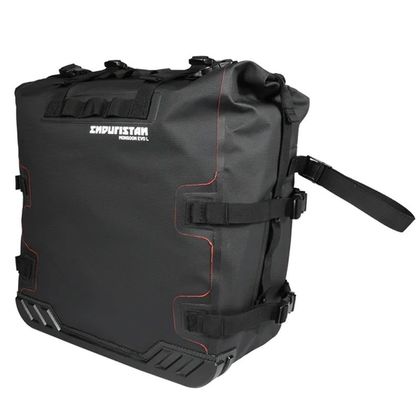 Sacoches cavalières Enduristan Monsoon Evo L (34 litres) vendu à l'unité Universel - Noir