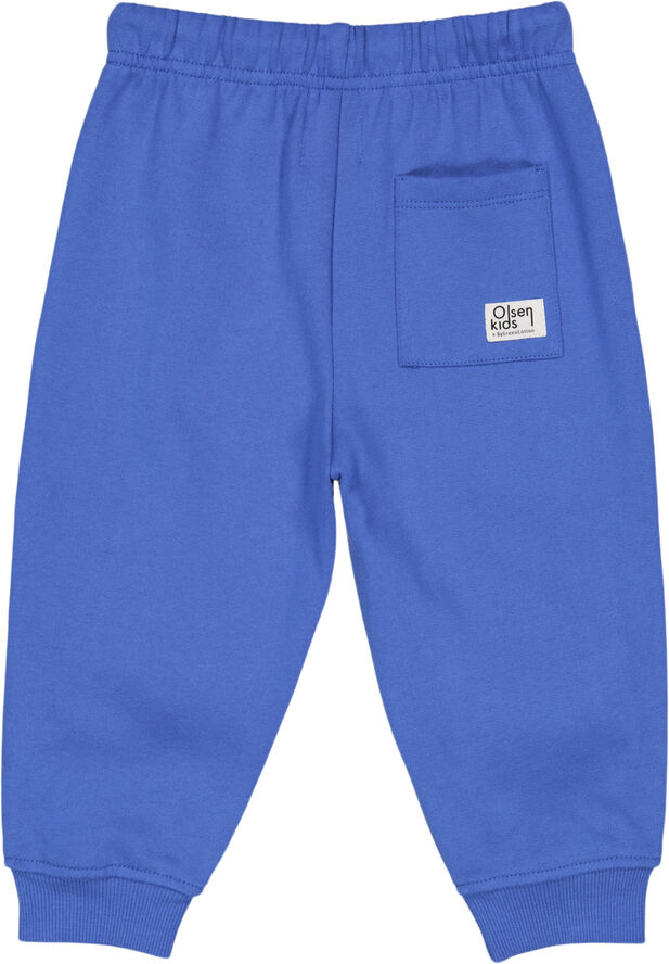 Müsli by Green Cotton Olsen kids sweat pants baby Palace blue