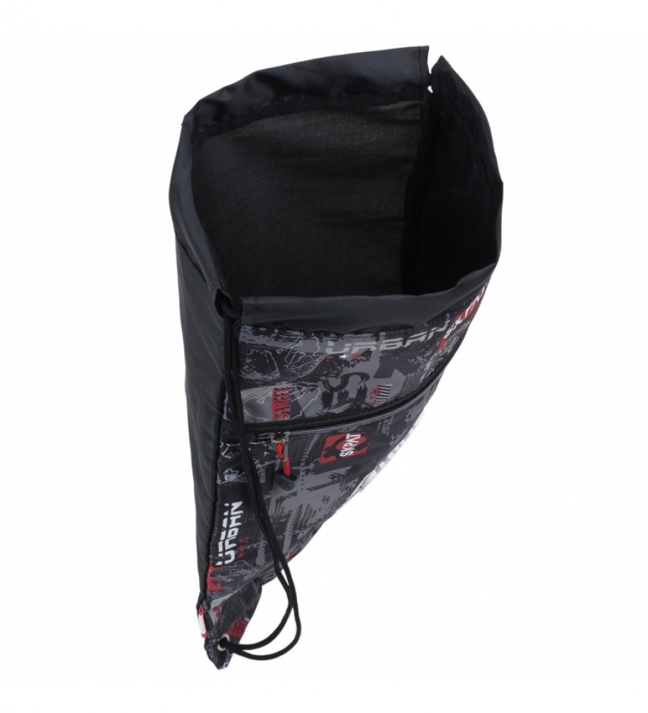 Skpat Mochila Saco 13164 Negro -30x40x1cm-