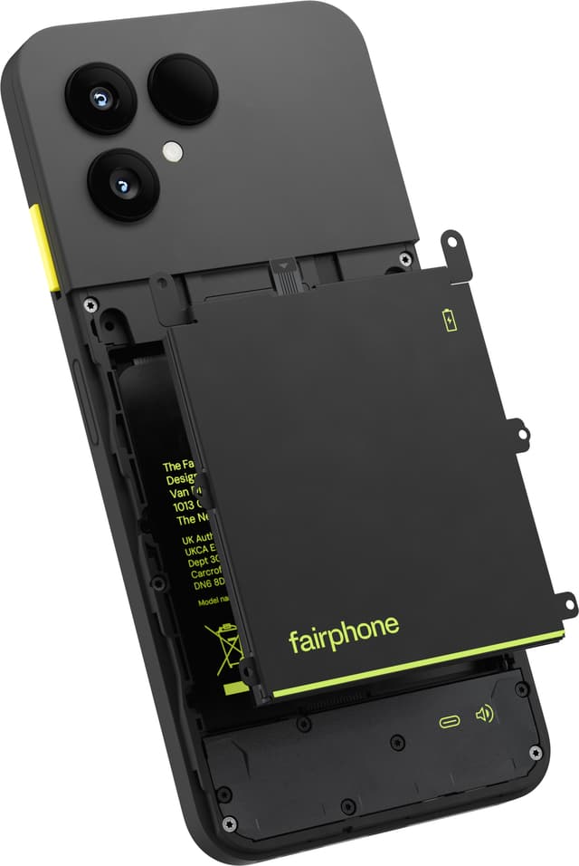 Fairphone (Gen. 6) 5G smartphone 8/256GB (sort)