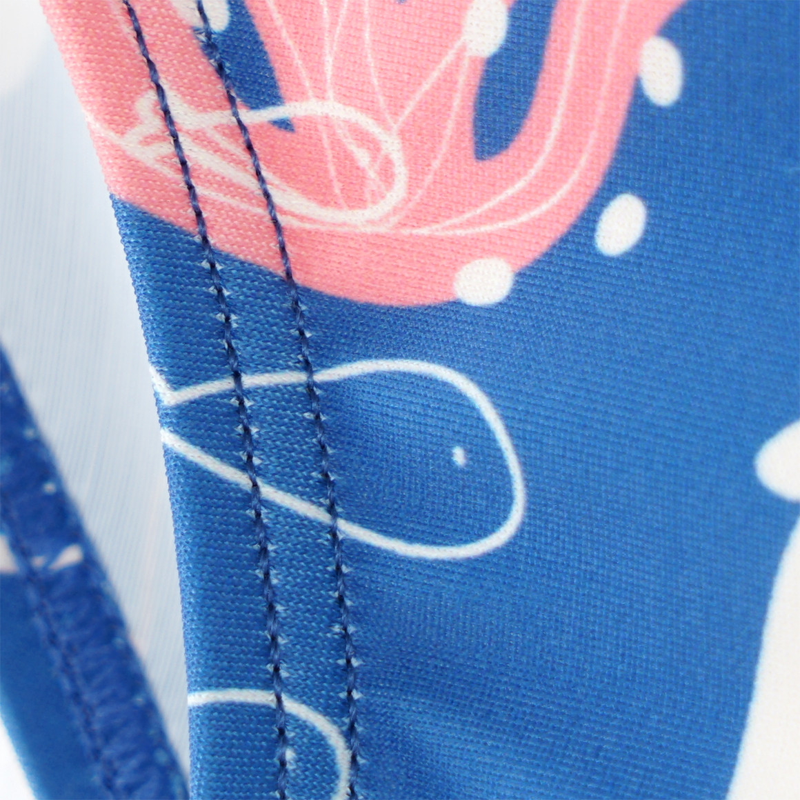 Famy Baby Badeanzug mit Meerestier-Motiv blau / bunt