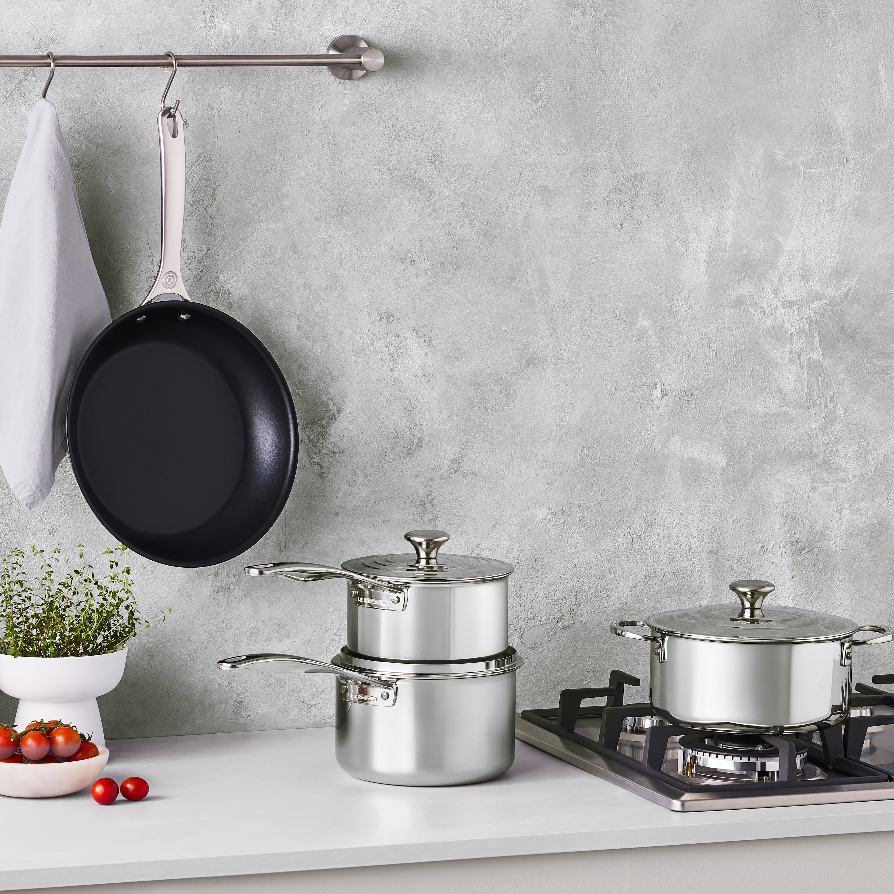 Le Creuset Signature 4-delige pannenset