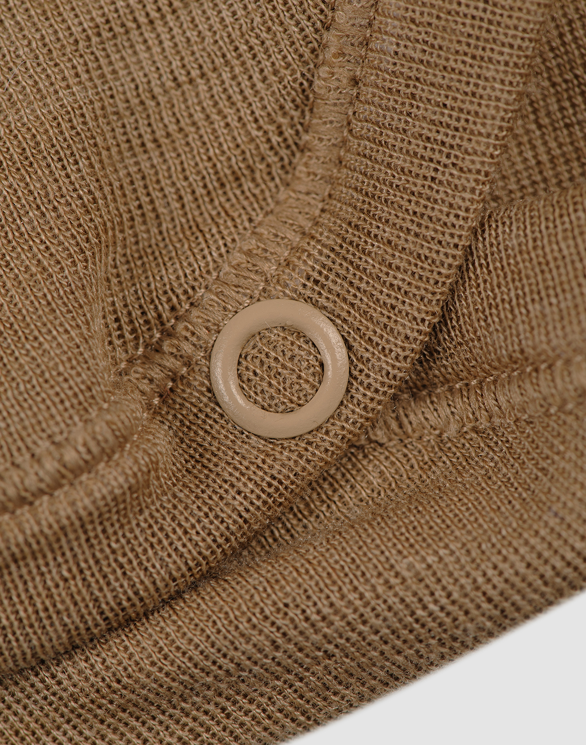 Romper met korte mouw van merinwol/zijde voor baby's -