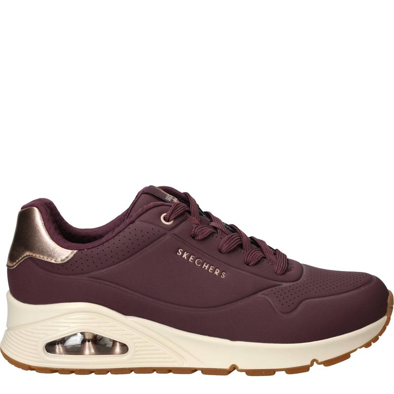 Skechers Uno Golden Air Sneakers Rood Dames