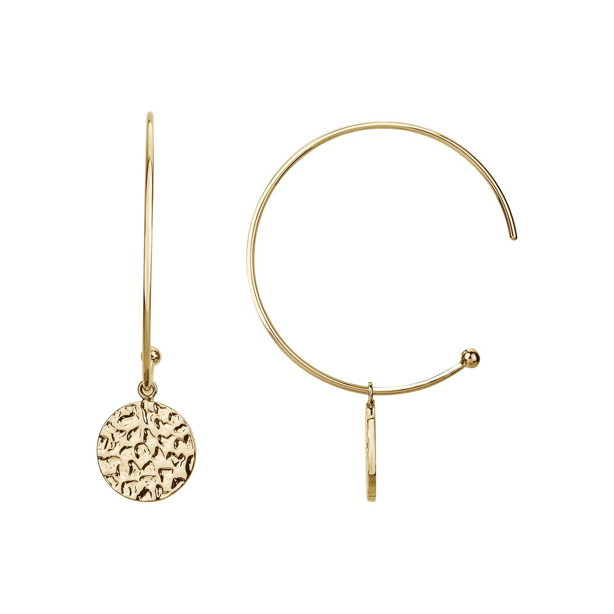 Boucles d'oreilles créoles en Acier 316L