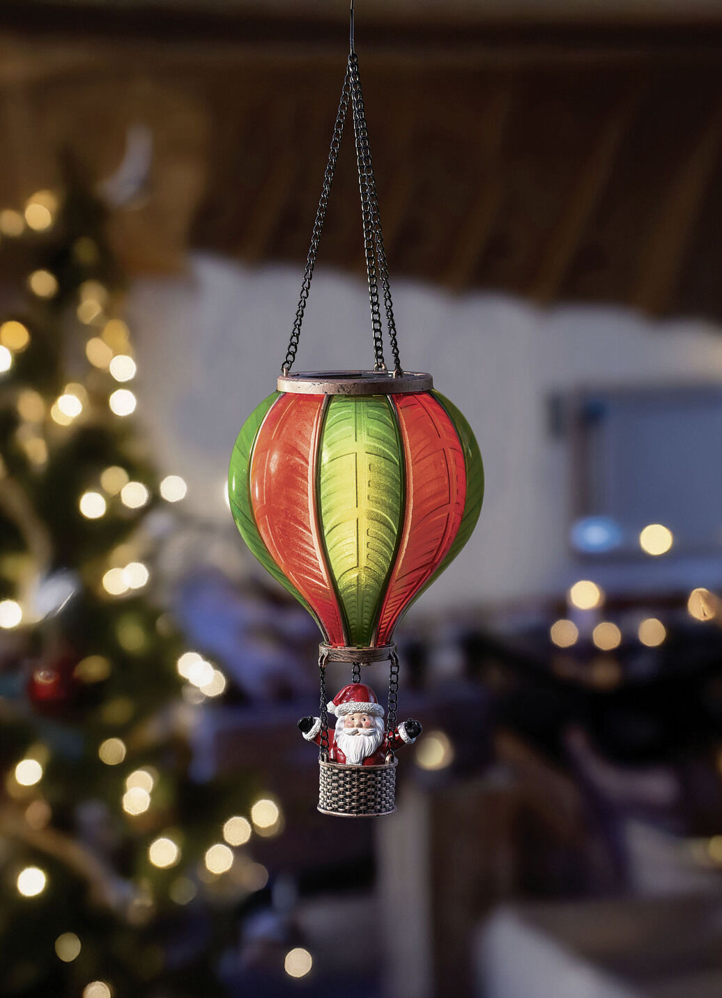 Ballon mit Weihnachtsmann