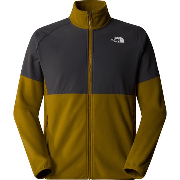 Sweat polaire randonnée THE NORTH FACE GLACIER HEAVYWEIGHT FULL ZIP MOSS GREEN/ASPHALT GREY