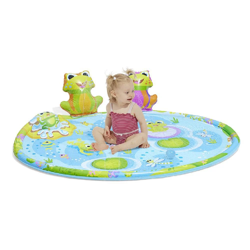 Tapis gonflable avec jets d'eau enfant