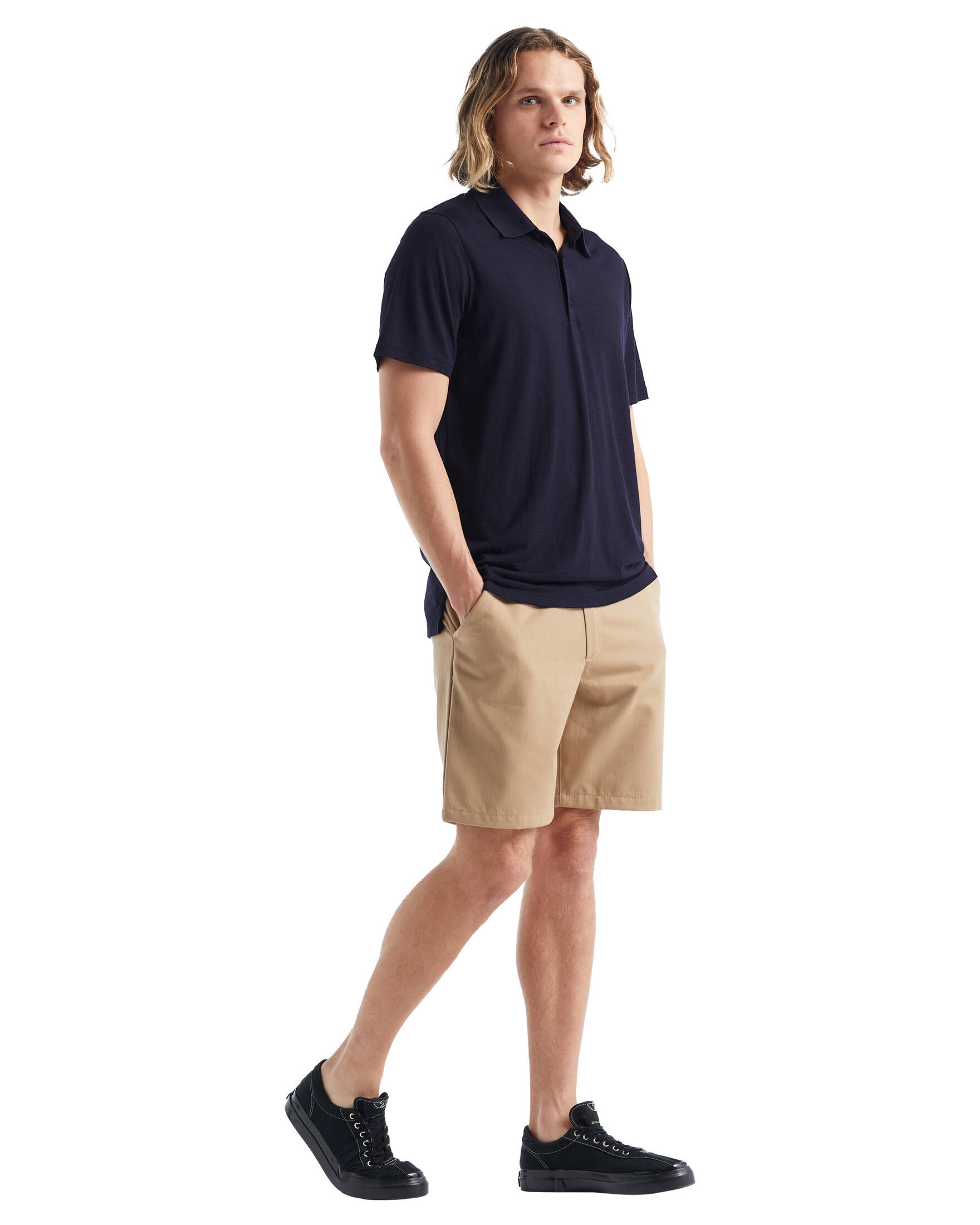 Icebreaker| Herren Poloshirt M TECH LITE II SS POLO