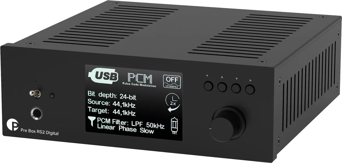 Pro-Ject Pre Box RS2 Digital Noir Préamplis hi-fi