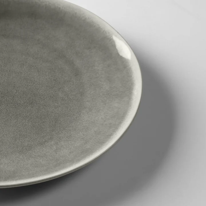 Broste Copenhagen - Nordic Rain Teller, tief, Ø 22,5 cm, grau