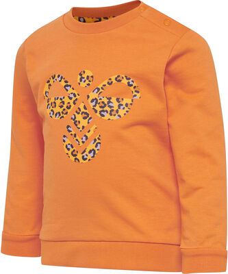 Hummel Lime Genser, Orange Ochre