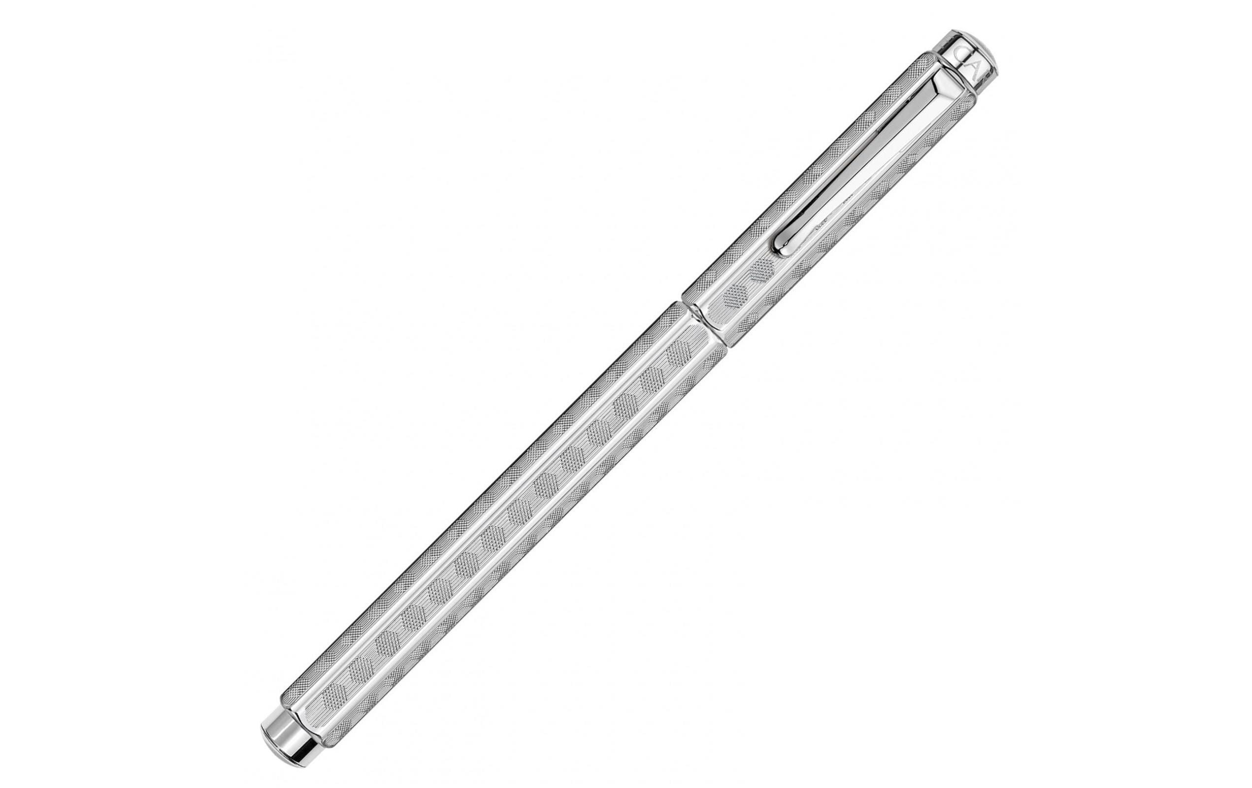 Füllfederhalter Ecridor Heritage Medium (M), Silber<br>Nachfüllbarer Fülli