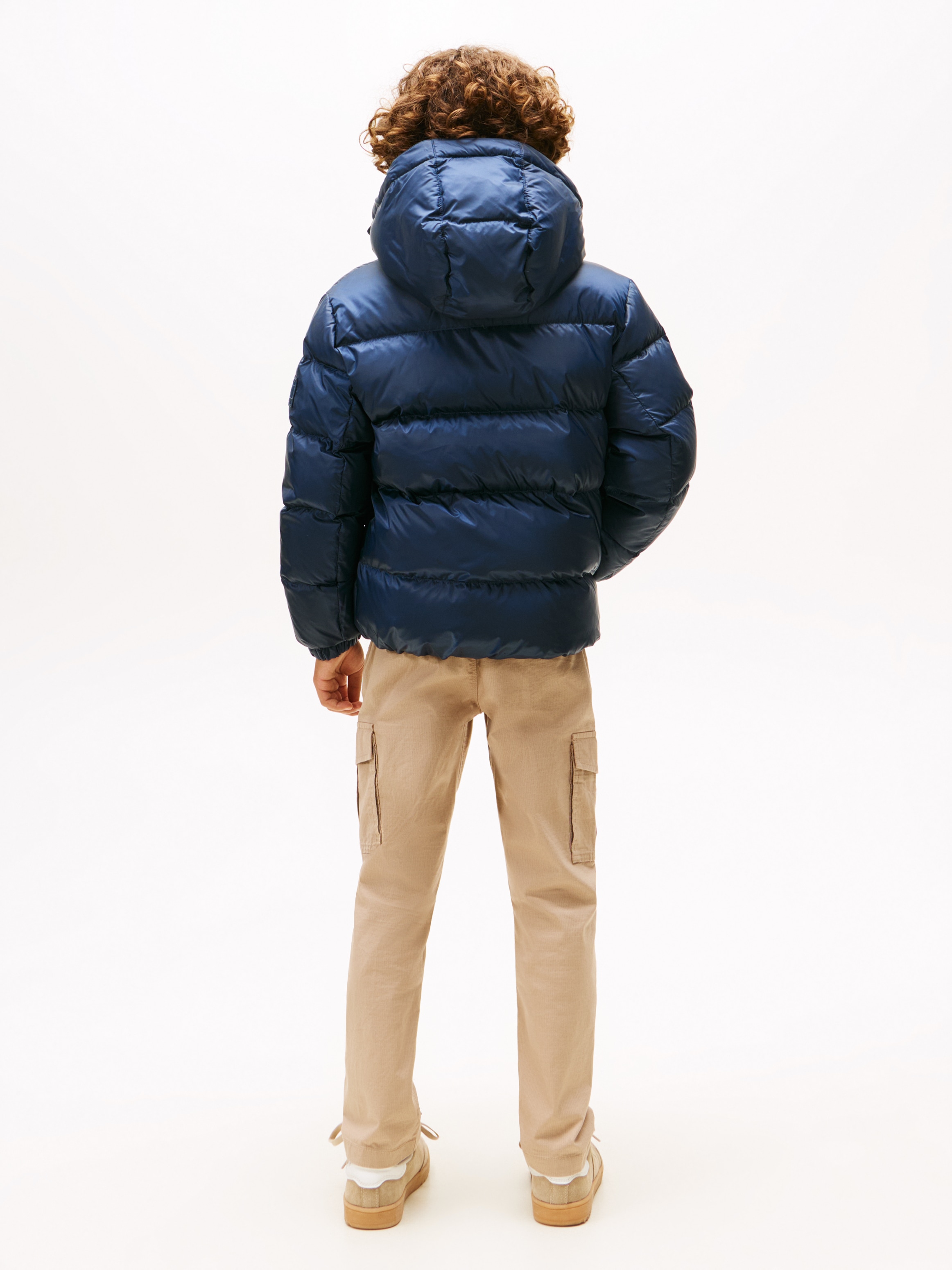Tommy Hilfiger Steppjacke »ESSENTIAL DOWN JACKET« mit Kapuze Kinder bis 16 Jahre
