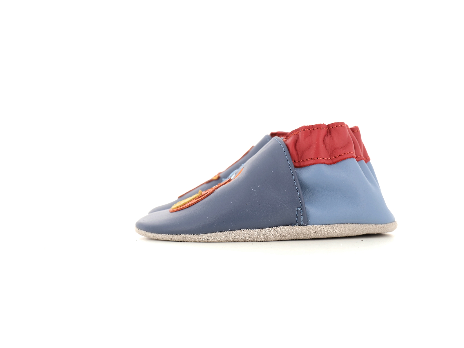 Robeez-FIRE CONTROL Cuir Bleu