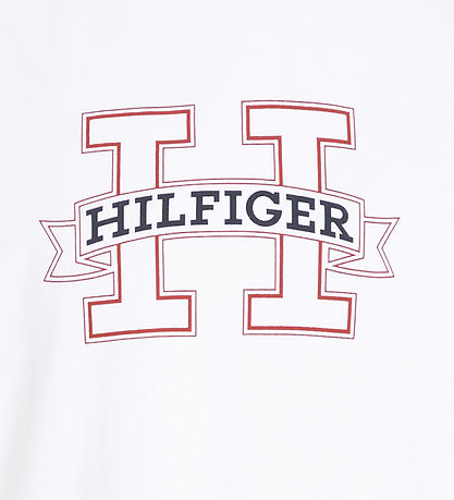 Tommy Hilfiger T-shirt - Print Regular - Hvid