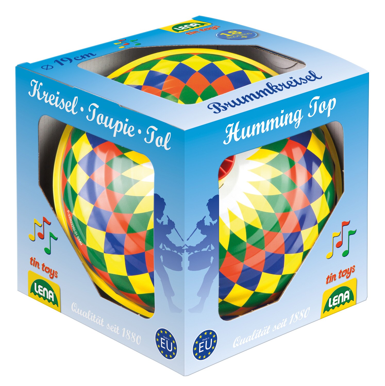 Brummkreisel 19 cm Multicolor, SK