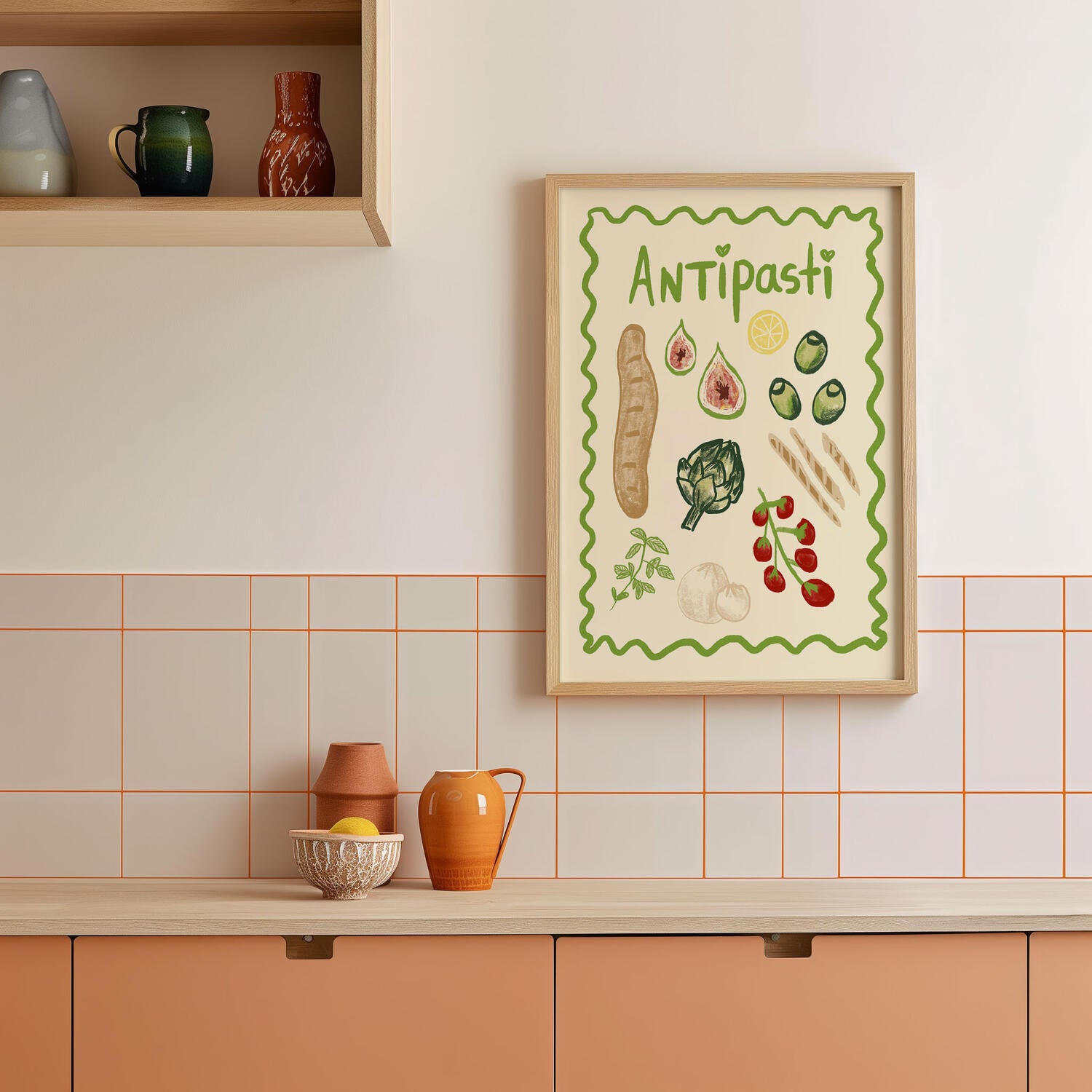 Poster & Frame  Antipasti plakat - 50 x 70 cm