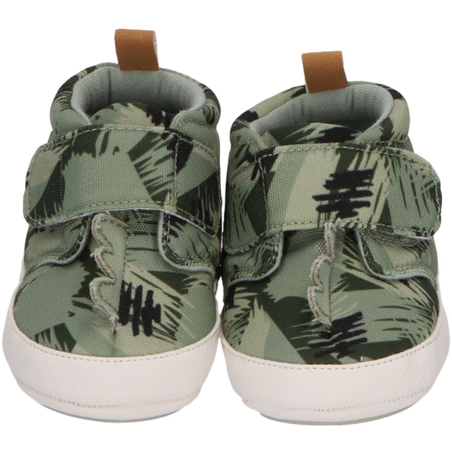 Sterntaler Babyschuh Jungle mattgrün