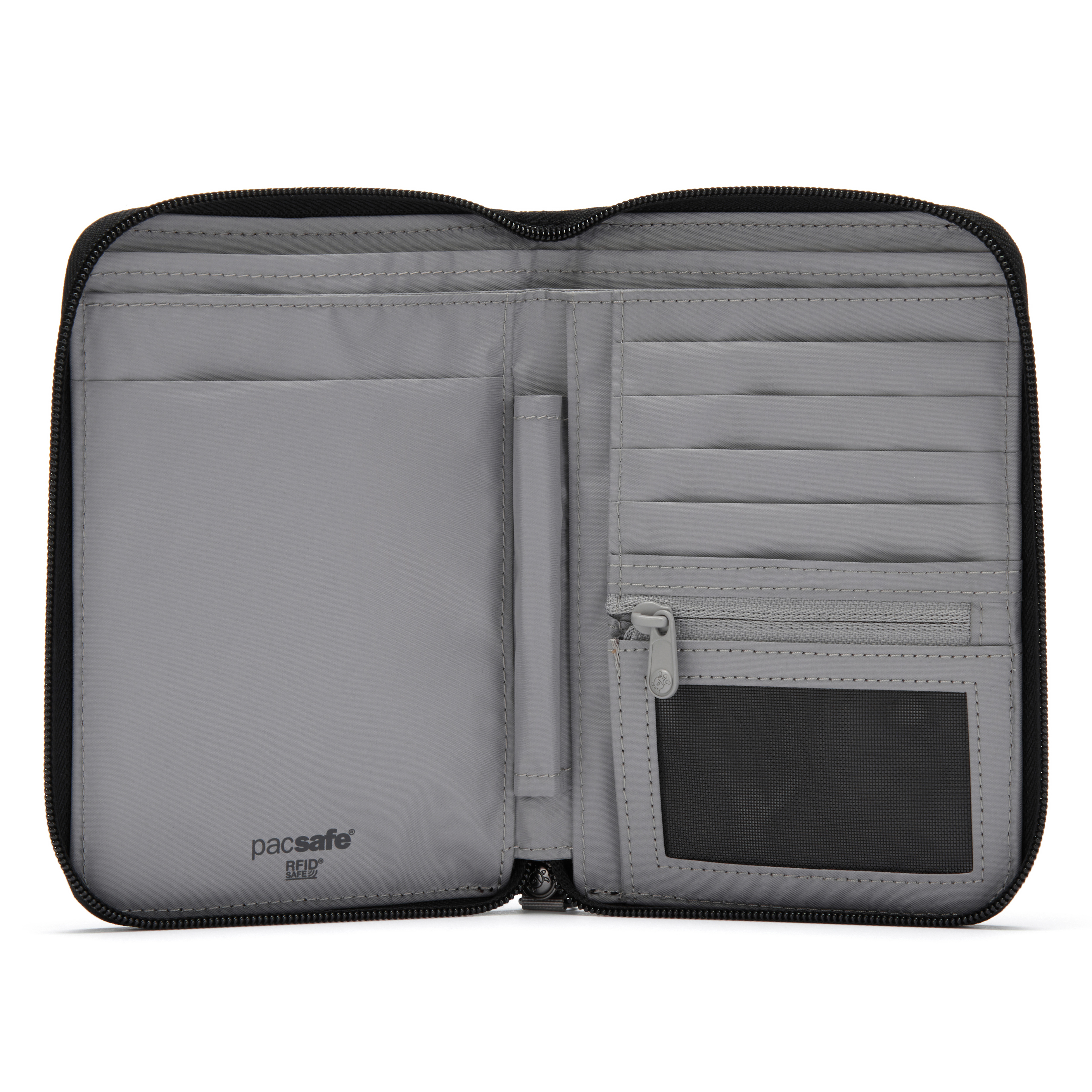 RFIDsafe compact travel organizer