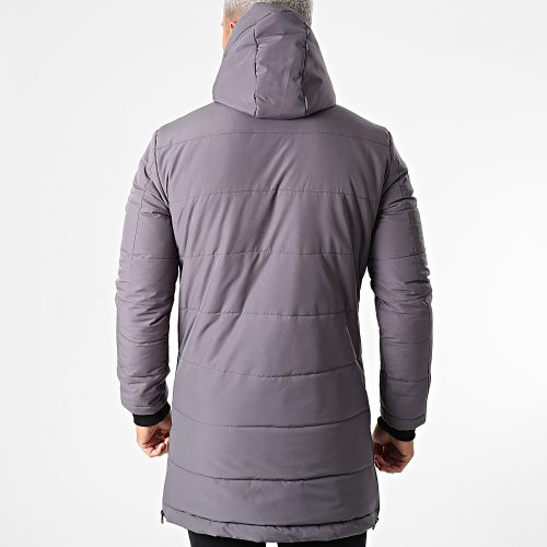 Parka Capuche 116 Gris Souris