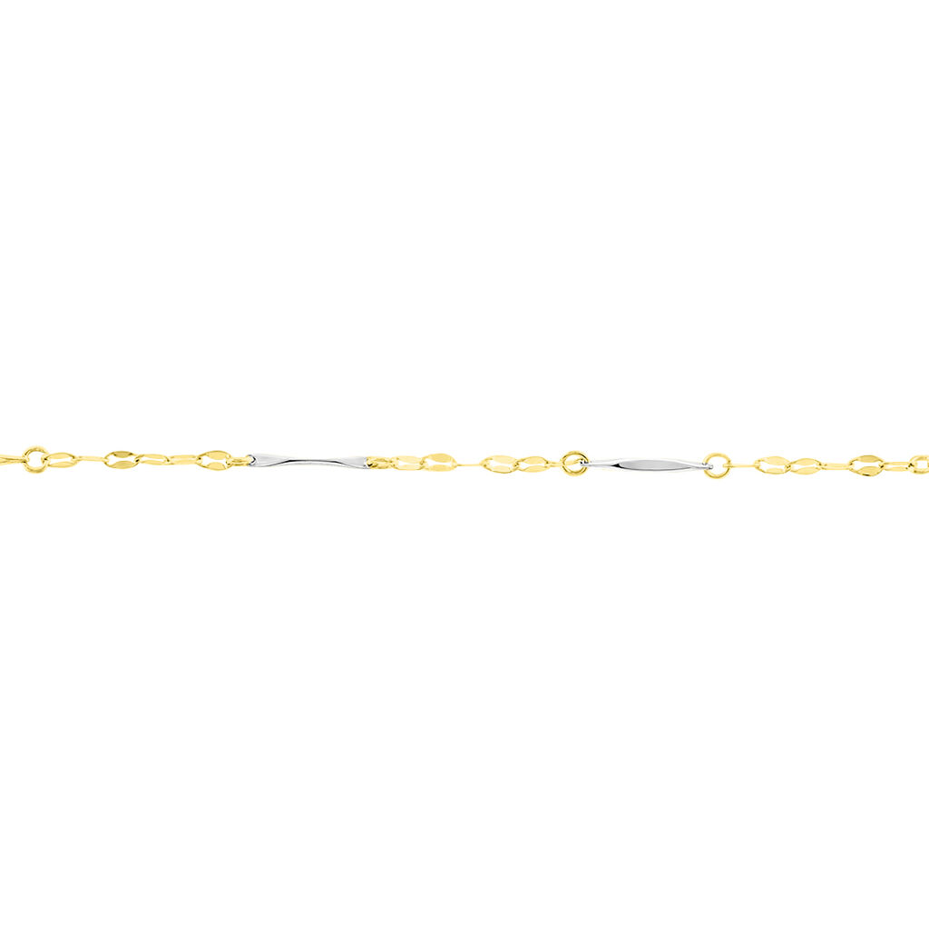 Bracelet Peyronne Or Bicolore